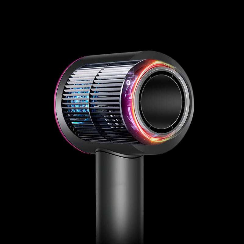 EU plug Suitable Dyson leafless hollow hair dryer high-power negative ion intelligent high-speed hot and cold air