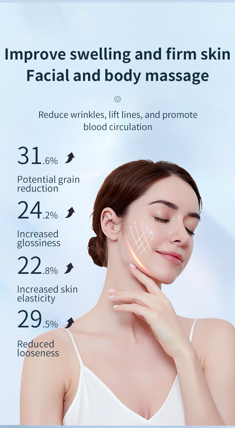 EMS Micro-current V-face lifting, firming and rejuvenating roller device