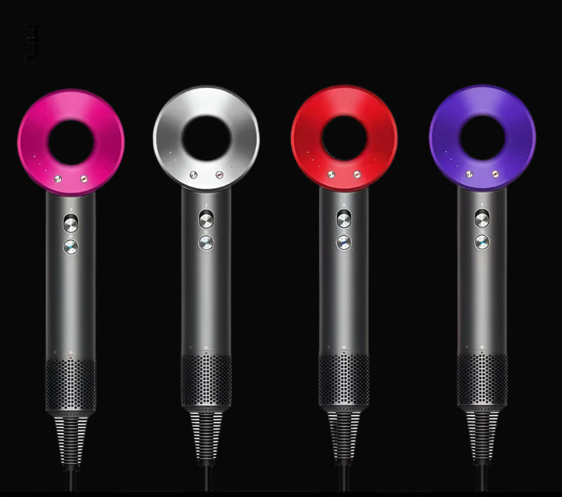 EU plug Suitable Dyson leafless hollow hair dryer high-power negative ion intelligent high-speed hot and cold air