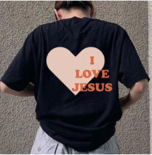 2025 spring/summer oversized personality T-shirt