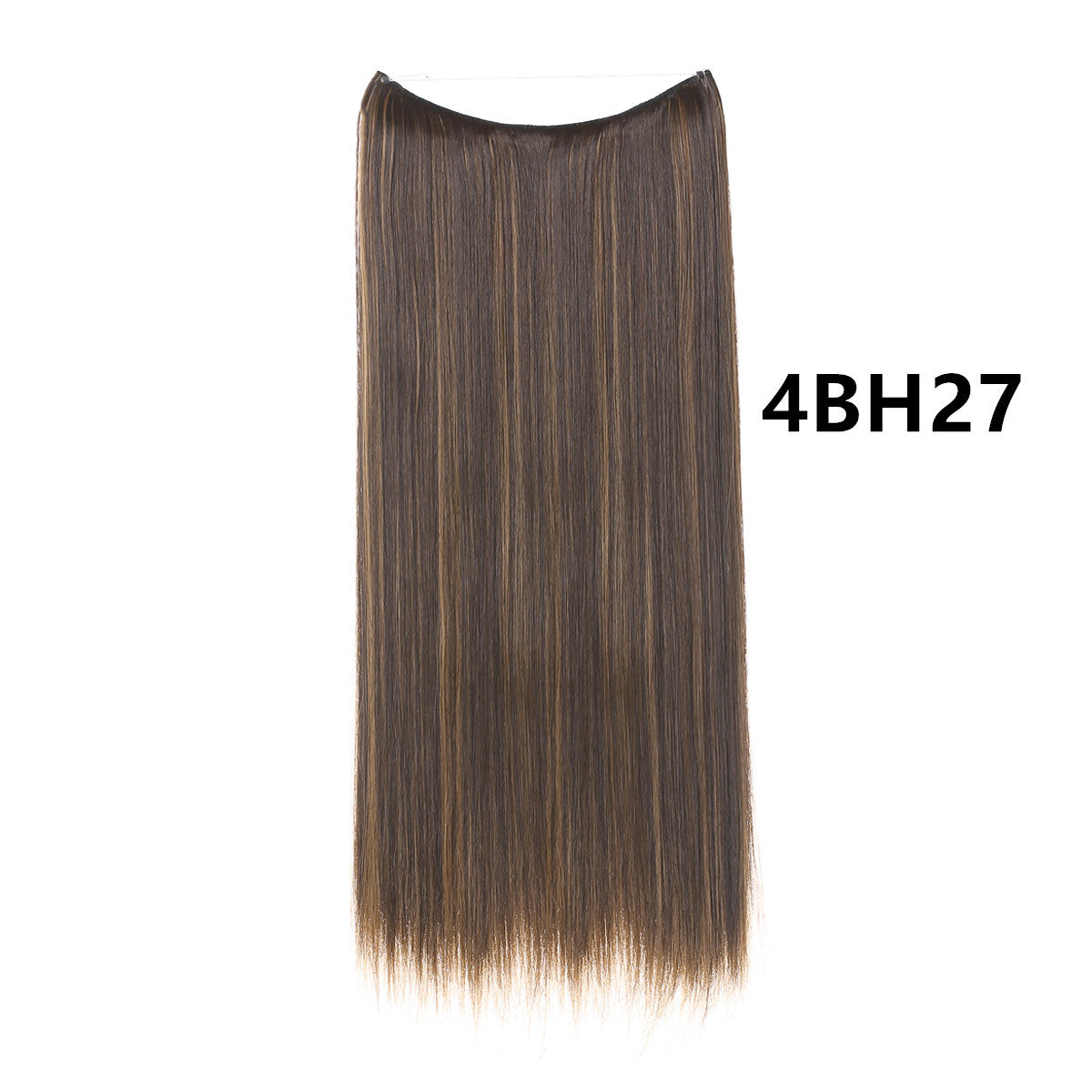 Natural one piece long straight wig