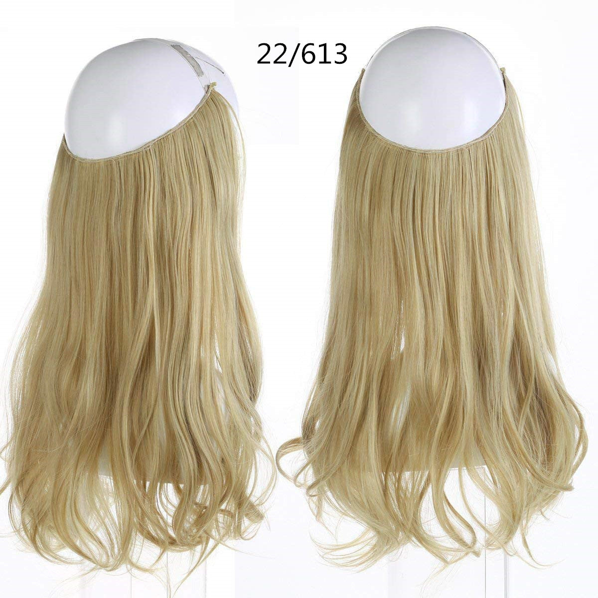 Fish line wave long curly seamless hair extension