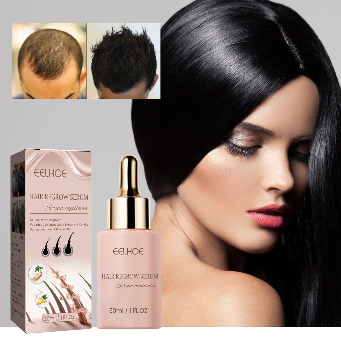 Hair thickening essence
