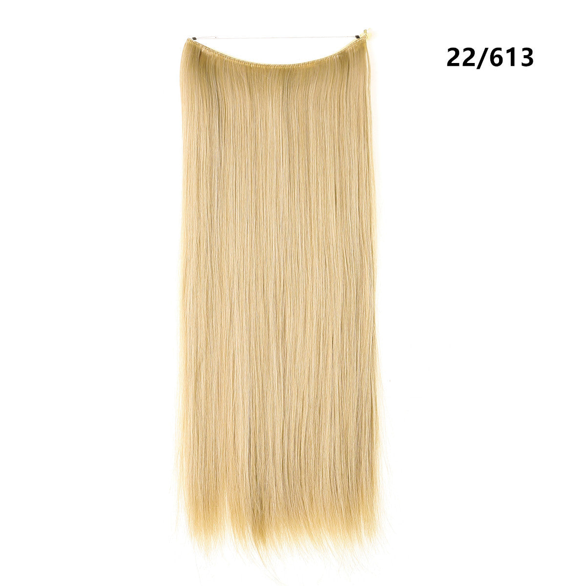 Natural one piece long straight wig