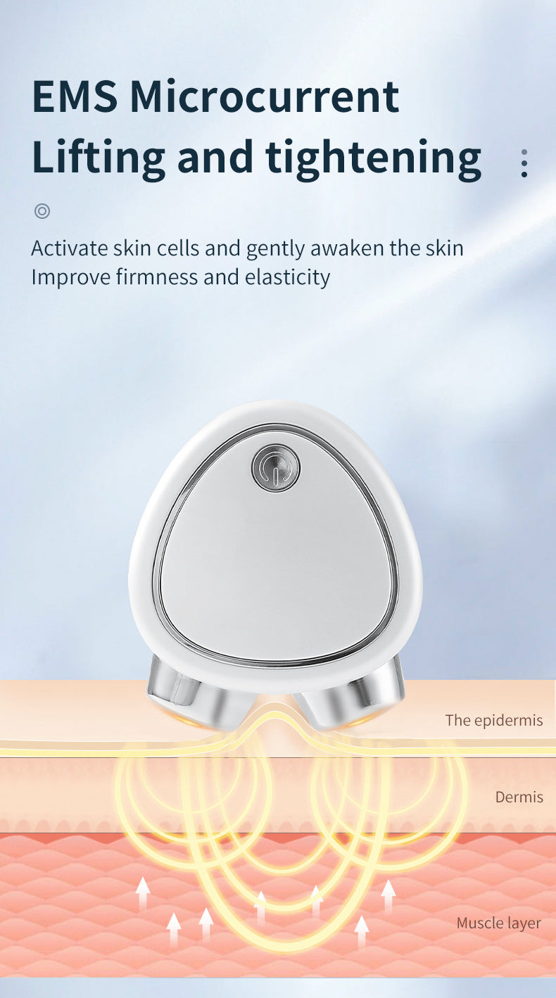 EMS Micro-current V-face lifting, firming and rejuvenating roller device