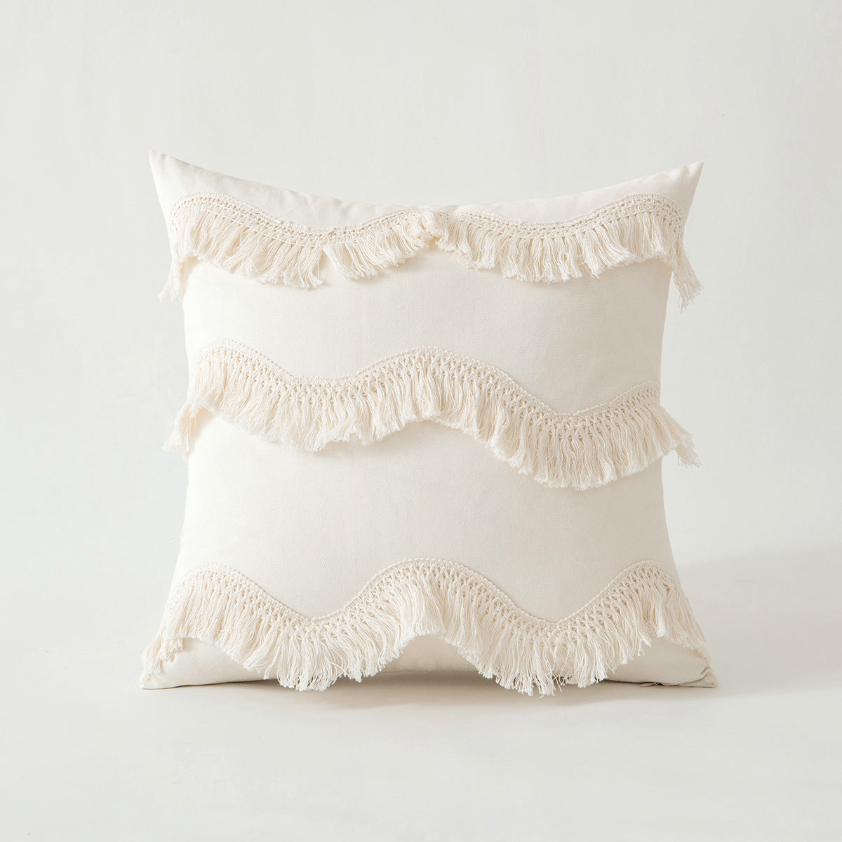 Lace fur ball tassel Morocco backrest pillowcase
