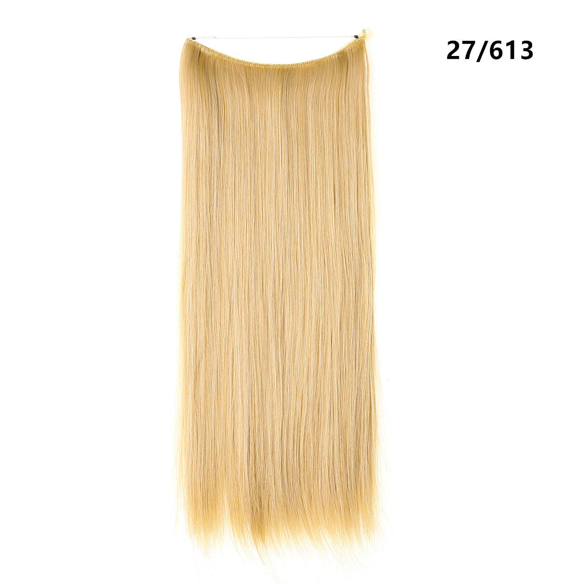 Natural one piece long straight wig