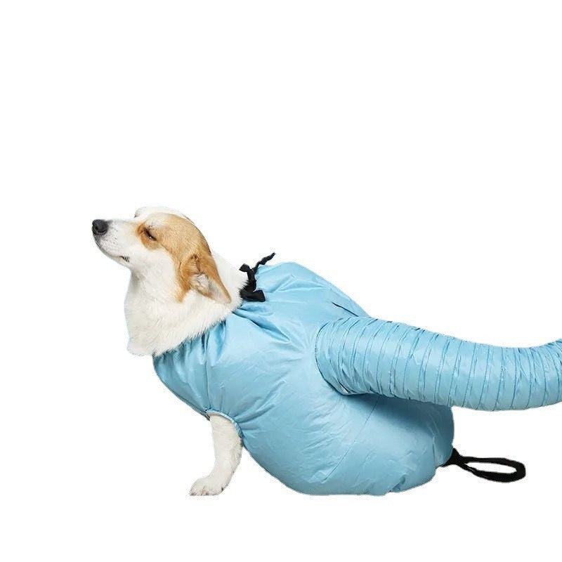 Quickest Pet drying hair blowing bag artifact